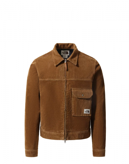 north face suede jacket