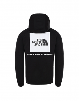 The North Face Raglan Red Box Hoodie