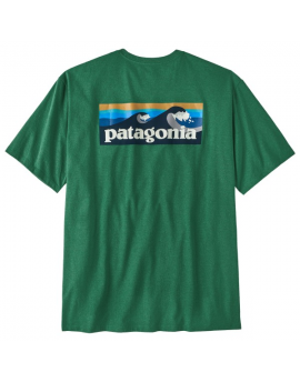 Patagonia Men's Boardshort Logo Pocket Responsibili-Tee