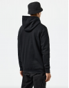 Weekend Offender Daponte Zip Through Hoodie Black