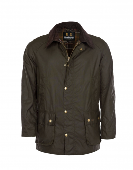 Barbour Ashby Wax Jacket Olive