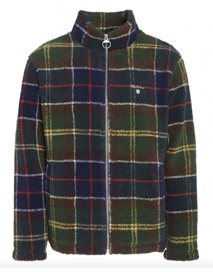 Barbour Tartan Sherpa Fleece