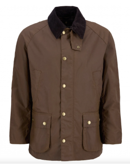 Barbour Ashby Wax Jacket Bark