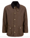 Barbour Ashby Wax Jacket Olive