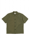 Universal Works Tech Overshirt in Olive Recycled Polytech