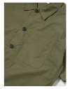 Universal Works Tech Overshirt in Olive Recycled Polytech