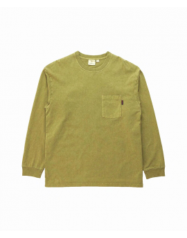 Gramicci L/S Pocket Tee Pigment Dyed