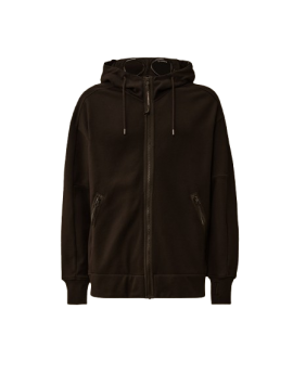C.P. Company Diagonal Raised Fleece Crewneck Lens Sweatshirt