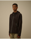 C. P. Company Diagonal Raised Fleece Crewneck Lens Sweatshirt