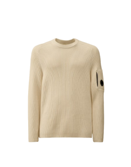 C.P. Company Full Rib Crewneck Lens