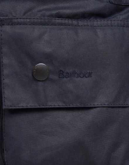 Barbour Beaufort Wax Jacket Navy