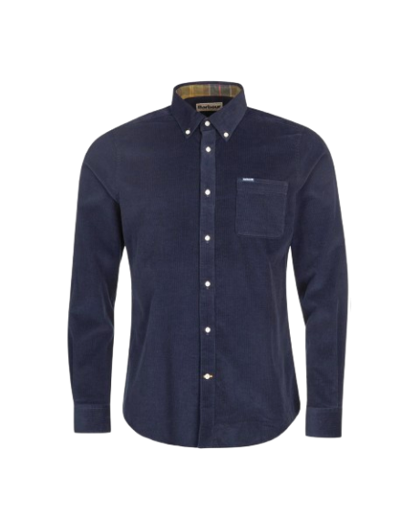 Barbour Tailored Shirt Midnight Tartan
