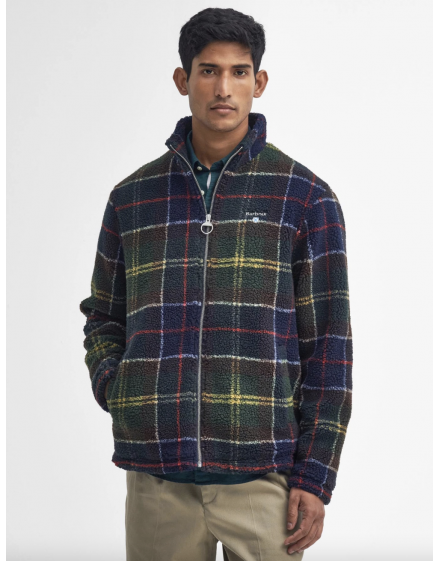 Barbour Tartan Sherpa Fleece