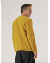 Universal Works Cardigan In Black Wool Fleece