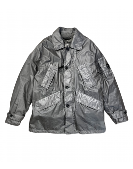 C.P. Company Opal Lens Hooded Jacket Gunmetal Grey