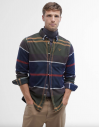 Barbour Tailored Shirt Midnight Tartan