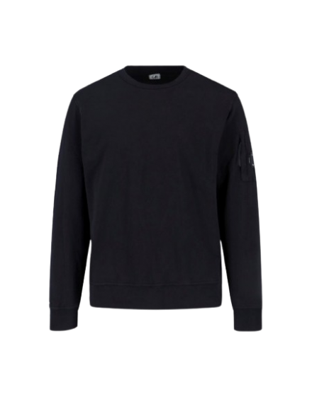 C. P. Company Light Fleece Crewneck Lens Sweatshirt