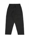 Universal Works Pleated Track Pant in Black Recycled Polytech