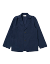 Universal Works Navy Derby Stripe Two Button Jacket