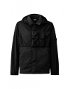 C.P Compèany Flatt Nylon Mixed Hooded Lens jacket