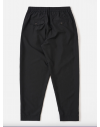 Universal Works Pleated Track Pant in Black Recycled Polytech