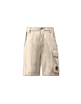 C.P. Company Cotton Ripstop Loose Lens Cargo Shorts