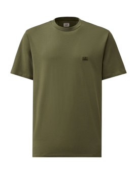 C.P. Company 30/1 Jersey Logo. Patch Tee