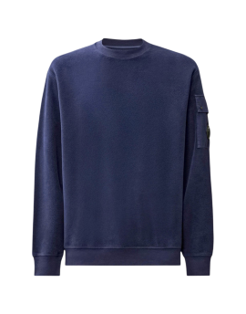 C.P. Company Brushed Emerized Diagonal Fleece Sweatshirt