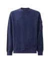 C.P. Company Brushed Emerized Diagonal Fleece Mockneck Sweatshirt
