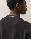 C. P. Company Diagonal Raised Fleece Crewneck Lens Sweatshirt