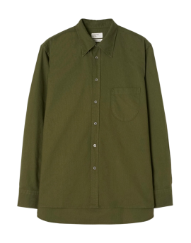 Universal Works Olive R.Oxford Lazy Day Shirt