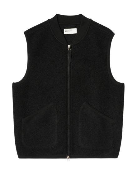 Universal Works Wool Fleece Zip Waistcoat