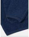 Universal Works Cardigan In Black Wool Fleece