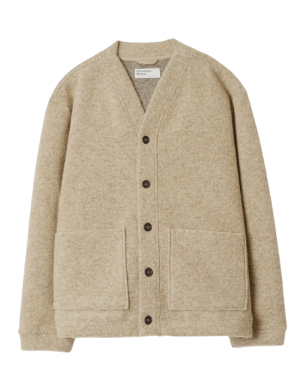 Universal Works Wool Fleece Advance Cardigan