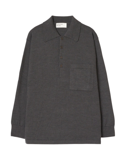 Universal Works Recycled Wool Mix SJ Pullover L/S Shirt