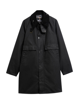 Barbour Long Spey Wax Black