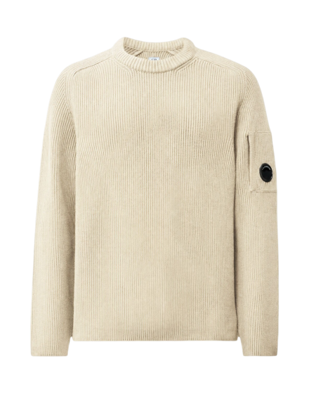 C.P. Company Lambswool Crewneck Lens
